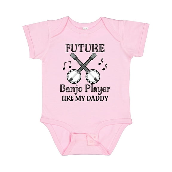 Inktastic Future Banjo Player Like Daddy Boys or Girls Baby Bodysuit