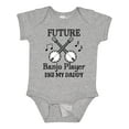 thumbnail image 1 of Inktastic Future Banjo Player Like Daddy Boys or Girls Baby Bodysuit, 1 of 5