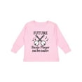 thumbnail image 1 of Inktastic Future Banjo Player Like Daddy Boys or Girls Long Sleeve Toddler T-Shirt, 1 of 5