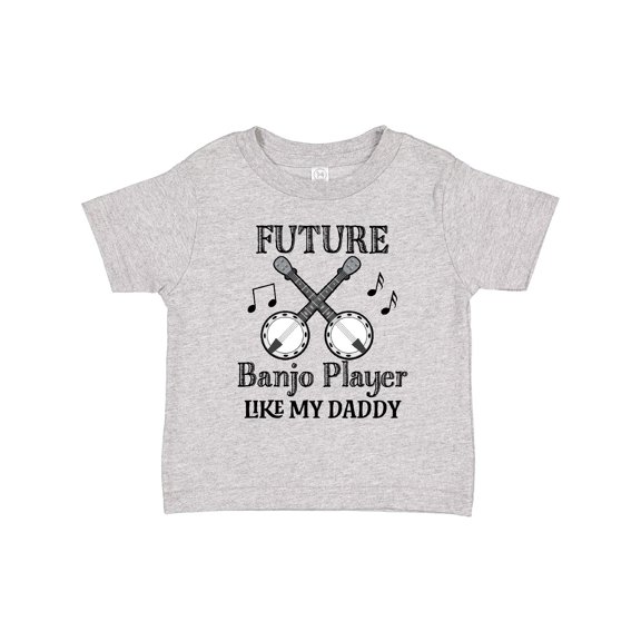 Inktastic Future Banjo Player Like Daddy Boys or Girls Toddler T-Shirt