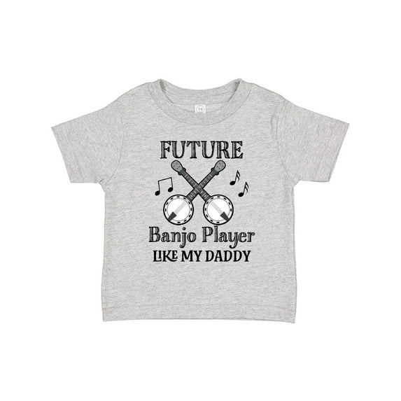 Inktastic Future Banjo Player Like Daddy Boys or Girls Toddler T-Shirt