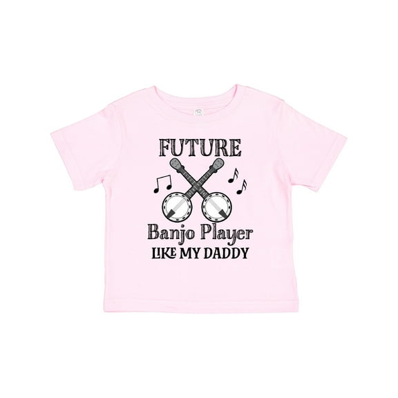 Inktastic Future Banjo Player Like Daddy Boys or Girls Toddler T-Shirt