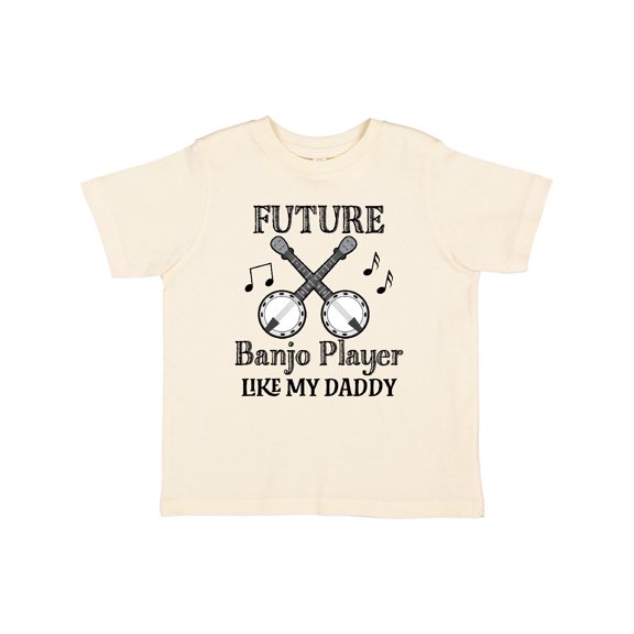 Inktastic Future Banjo Player Like Daddy Boys or Girls Toddler T-Shirt