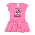 thumbnail image 1 of Inktastic Future Banjo Player Like Daddy Gift Baby Girl Dress, 1 of 4