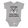 thumbnail image 1 of Inktastic Future Banjo Player Like Grandpa Boys or Girls Baby Bodysuit, 1 of 5
