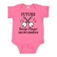 thumbnail image 1 of Inktastic Future Banjo Player Like Grandpa Boys or Girls Baby Bodysuit, 1 of 5