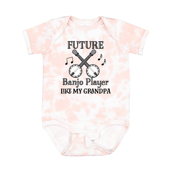 Inktastic Future Banjo Player Like Grandpa Boys or Girls Baby Bodysuit