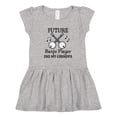 thumbnail image 1 of Inktastic Future Banjo Player Like Grandpa Girls Toddler Dress, 1 of 5