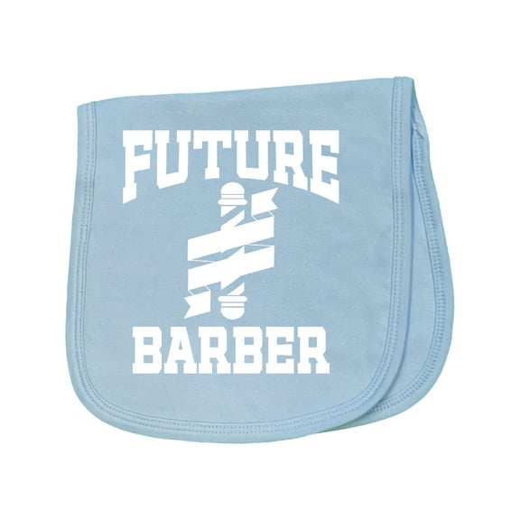 Inktastic Future Barber Stylist Baby Burp Cloth