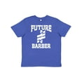 thumbnail image 1 of Inktastic Future Barber Stylist Youth T-Shirt, 1 of 5