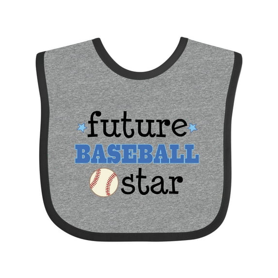 Inktastic Future Baseball Star Boys Boys Baby Bib