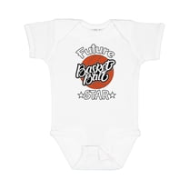 Inktastic Future Basketball Star Boys or Girls Baby Bodysuit