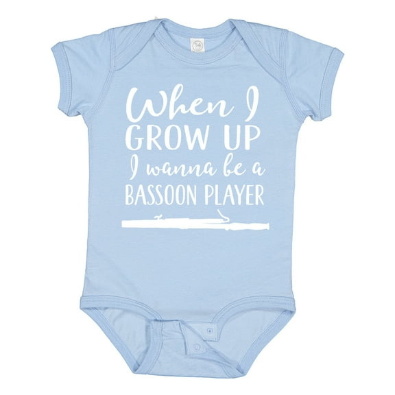 Inktastic Future Bassoon Player Bassoonist Boys or Girls Baby Bodysuit