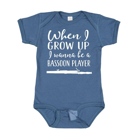 Inktastic Future Bassoon Player Bassoonist Boys or Girls Baby Bodysuit