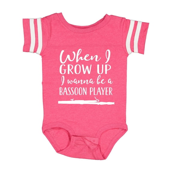 Inktastic Future Bassoon Player Bassoonist Boys or Girls Baby Bodysuit