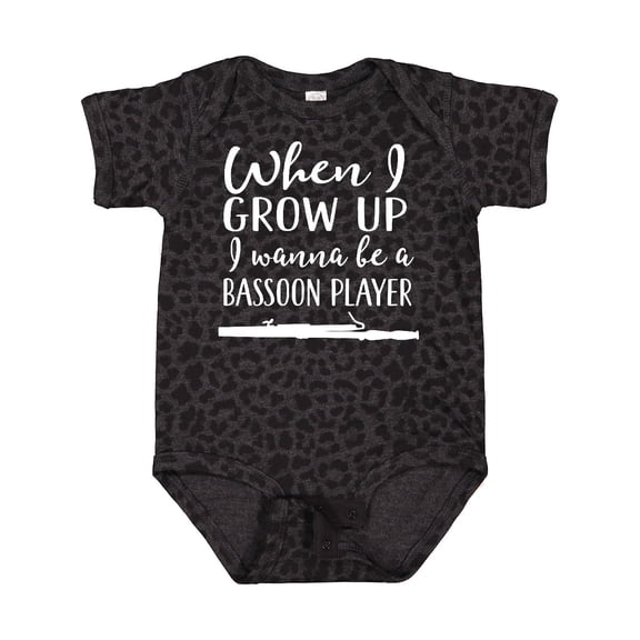 Inktastic Future Bassoon Player Bassoonist Boys or Girls Baby Bodysuit