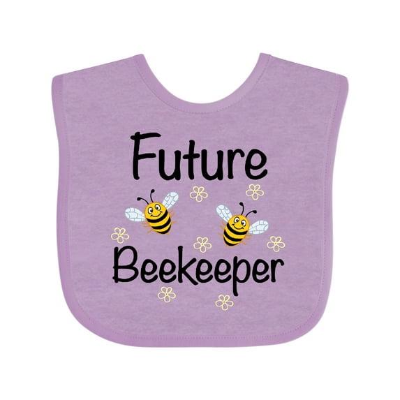 Inktastic Future Beekeeper Honey Bee Boys or Girls Baby Bib