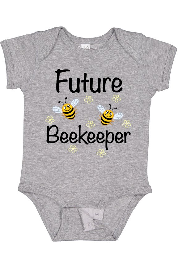 Future Beekeeper Honey Bee Boys or Girls Baby Bodysuit