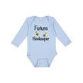 thumbnail image 1 of Inktastic Future Beekeeper Honey Bee Boys or Girls Long Sleeve Baby Bodysuit, 1 of 5