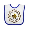 thumbnail image 1 of Inktastic Future Beekeeper Like Daddy Boys or Girls Baby Bib, 1 of 4