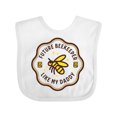 thumbnail image 1 of Inktastic Future Beekeeper Like Daddy Boys or Girls Baby Bib, 1 of 4