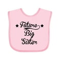 thumbnail image 1 of Inktastic Future Big Sister Girls Baby Bib, 1 of 4