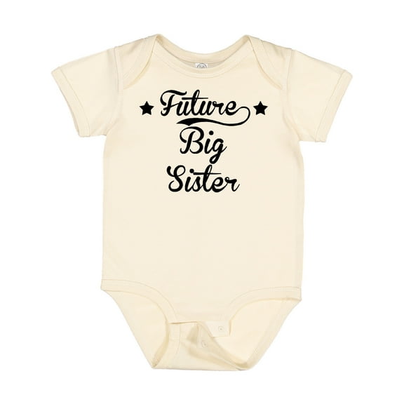 Inktastic Future Big Sister Girls Baby Bodysuit