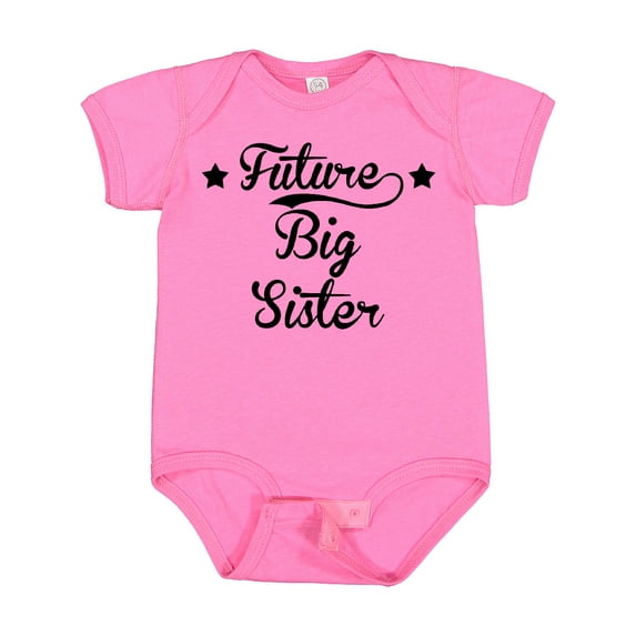 Inktastic Future Big Sister Girls Baby Bodysuit