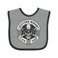 thumbnail image 1 of Inktastic Future Biker Like Dad Boys Baby Bib, 1 of 4