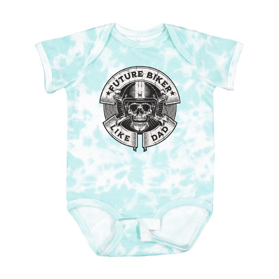 Inktastic Future Biker Like Dad Boys Baby Bodysuit
