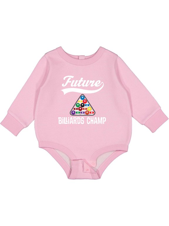 Future Billiards Champ Baby Fleece Bodysuit