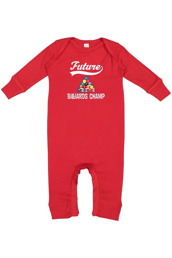 Future Billiards Champ Baby Romper Coveralls