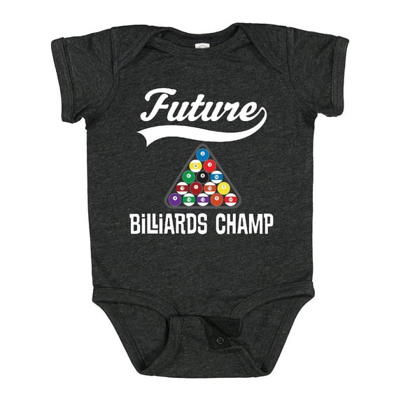 Inktastic Future Billiards Champ Boys or Girls Baby Bodysuit