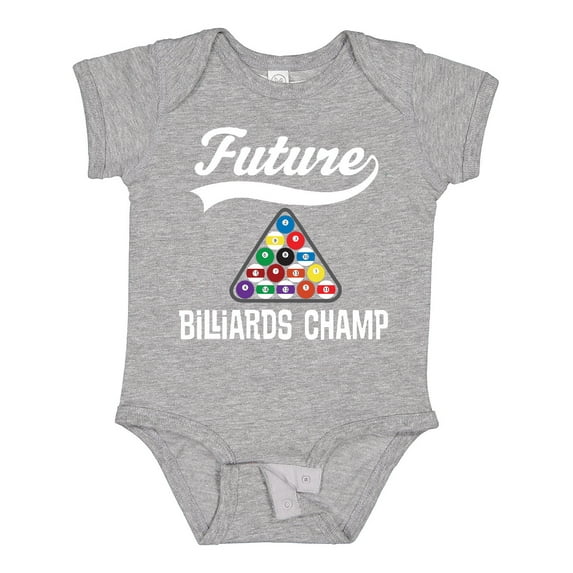 Inktastic Future Billiards Champ Boys or Girls Baby Bodysuit