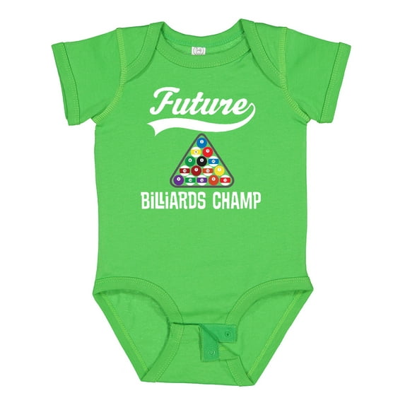 Inktastic Future Billiards Champ Boys or Girls Baby Bodysuit
