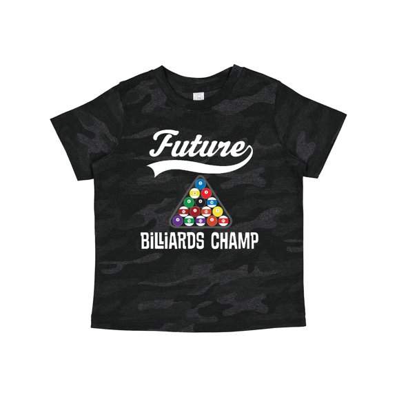 Inktastic Future Billiards Champ Boys or Girls Toddler T-Shirt