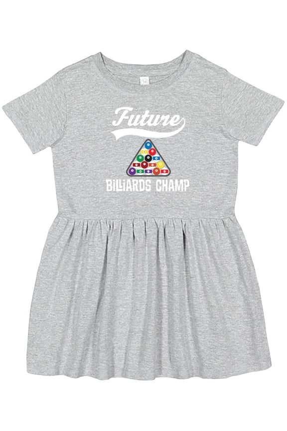 Future Billiards Champ Girls Toddler Dress