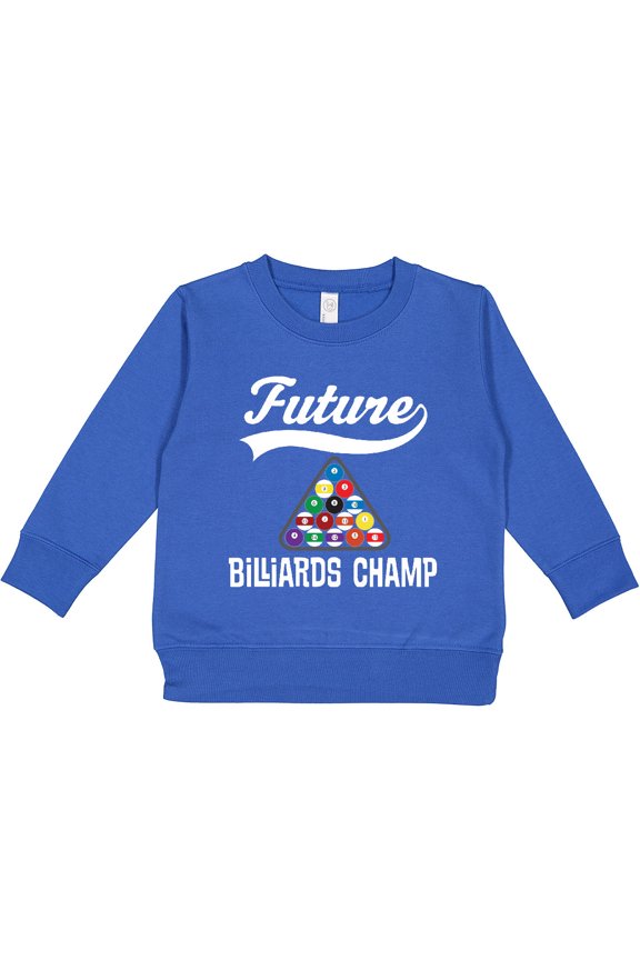 Future Billiards Champ Toddler Sweatshirt
