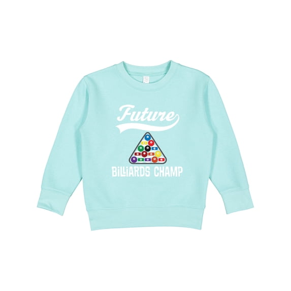 Inktastic Future Billiards Champ Toddler Sweatshirt