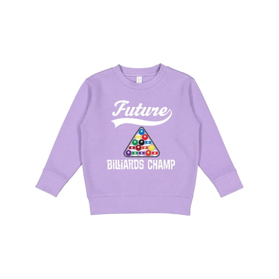 Inktastic Future Billiards Champ Toddler Sweatshirt
