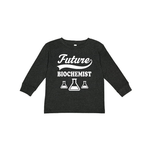 Inktastic Future Biochemist Scientist Chemist Boys or Girls Long Sleeve Toddler T-Shirt