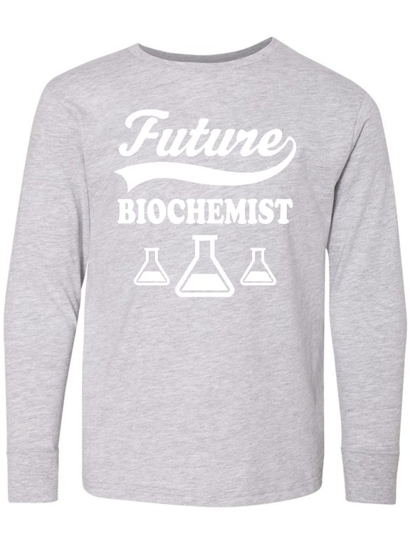 Future Biochemist Scientist Chemist Long Sleeve Youth T-Shirt