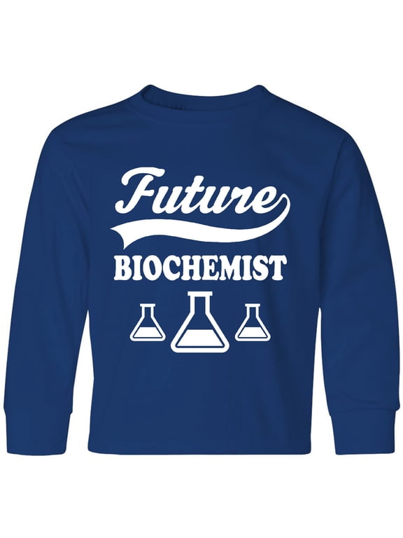 Future Biochemist Scientist Chemist Long Sleeve Youth T-Shirt