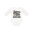 thumbnail image 1 of Inktastic Future Bird Watcher Bird Watching Boys or Girls Long Sleeve Baby Bodysuit, 1 of 5