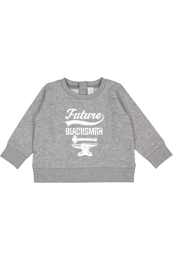 Future Blacksmith Anvil Baby Sweatshirt