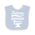 thumbnail image 1 of Inktastic Future Blacksmith Anvil Boys Baby Bib, 1 of 4