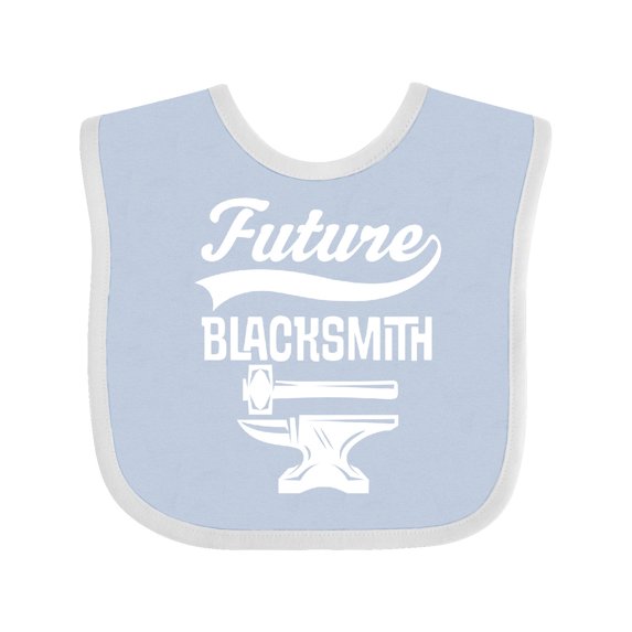 Inktastic Future Blacksmith Anvil Boys Baby Bib