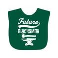 thumbnail image 1 of Inktastic Future Blacksmith Anvil Boys Baby Bib, 1 of 4