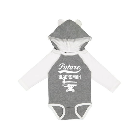 Inktastic Future Blacksmith Anvil Boys Long Sleeve Baby Bodysuit