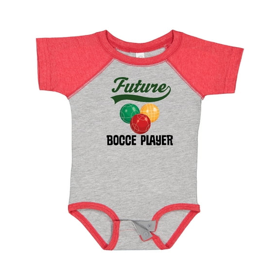 Inktastic Future Bocce Player Boys or Girls Baby Bodysuit